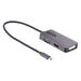 EAN 0065030895583 - StarTech.com 118-USBC-HDMI-VGADVI Adaptador gráfico USB 3840 x 2160 Pixeles Gris imagen 1