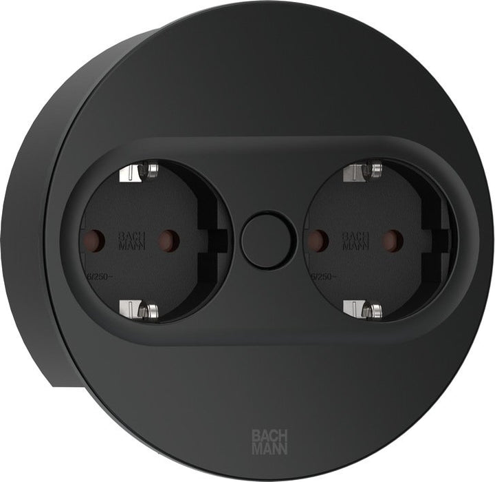 EAN 4057298129179 - Bachmann 946.100 toma de corriente 2 x Type F Negro imagen 1