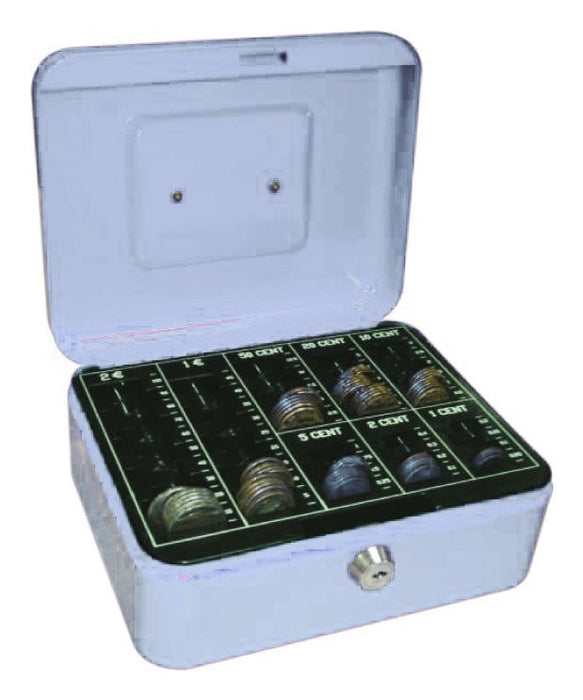 EAN 5705831033207 - Q-CONNECT KF03320 caja de dinero Plata Metal 1 pieza(s) imagen 1