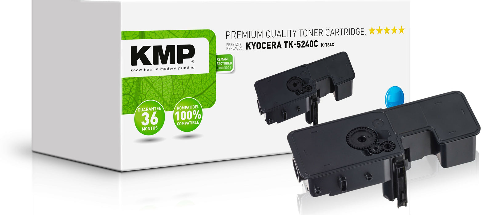 EAN 4011324692426 - KMP K-T84C cartucho de tóner 1 pieza(s) Compatible Cian imagen 1