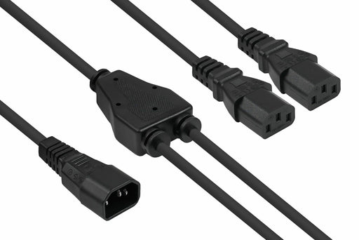 EAN 4066857000460 - Kabelmeister SK1436-S003 cable de transmisión Negro 0,3 m IEC C14 IEC C13 imagen 1