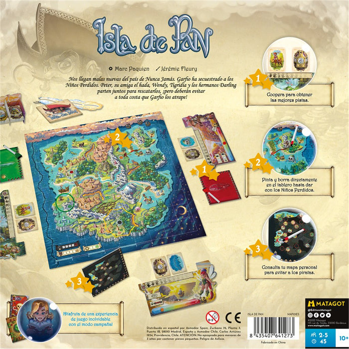 EAN 8435407641273 - Asmodee La isla de Pan 45 min Juego de mesa Estrategia imagen 3