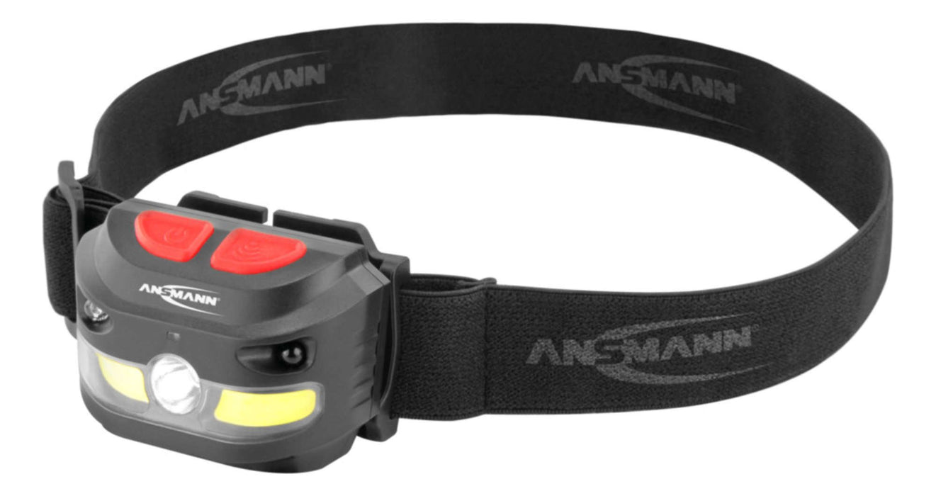 EAN 4013674139873 - Ansmann HD250RS Negro Linterna con cinta para cabeza COB LED imagen 1