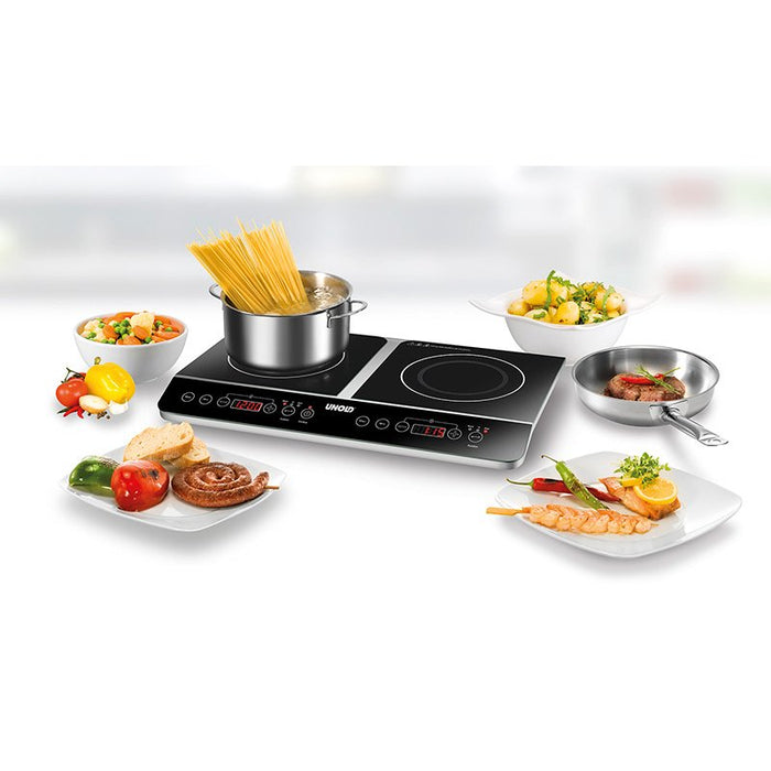 EAN 4011689581755 - Unold 58175 hobs Negro, Acero inoxidable Encimera 60 cm Con placa de inducción 2 zona(s) imagen 6