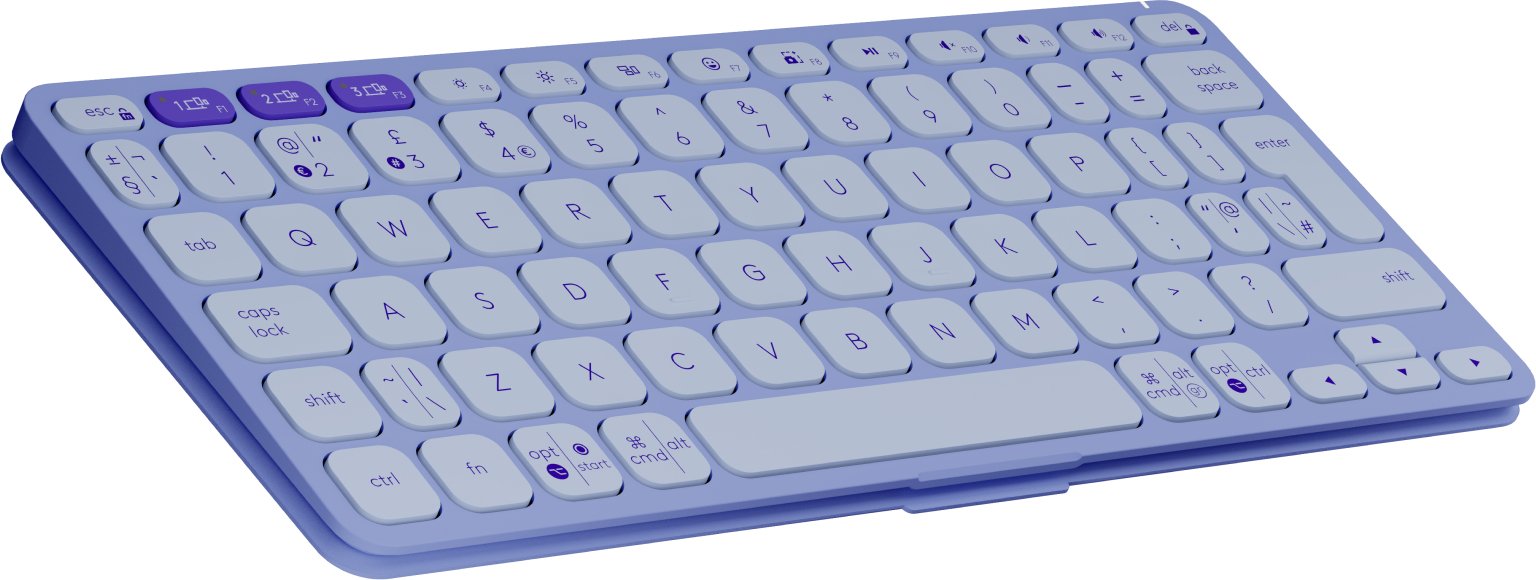 EAN 5099206126121 - Logitech 920-012986 teclado Universal Bluetooth QWERTY Internacional de EE.UU. Lila imagen 5