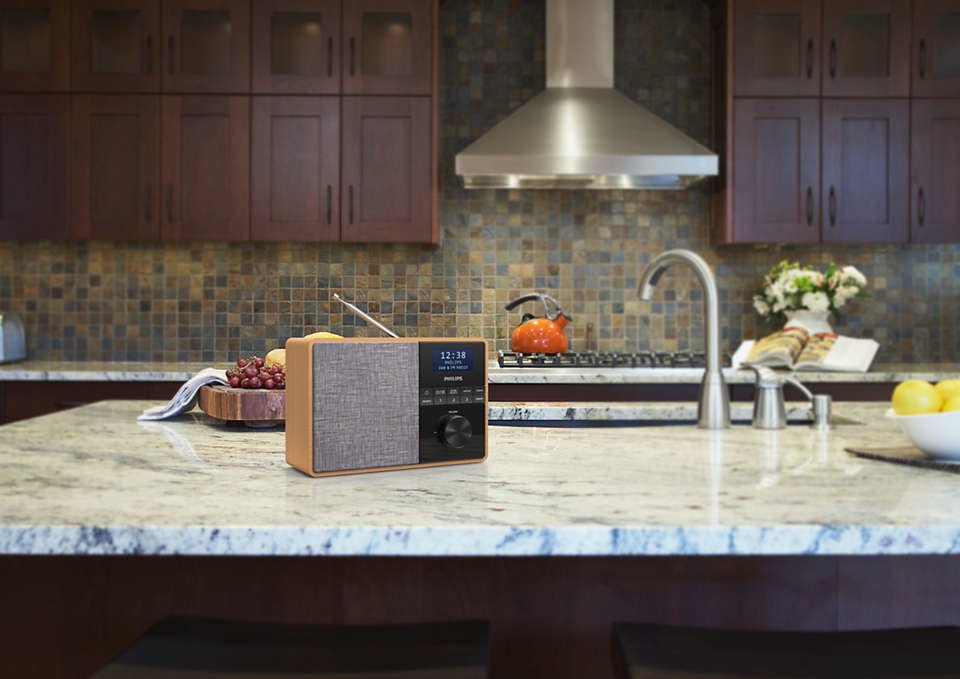 EAN 4895229108226 - Philips TAR5505/10 radio Portátil Digital Negro, Gris, Madera imagen 3