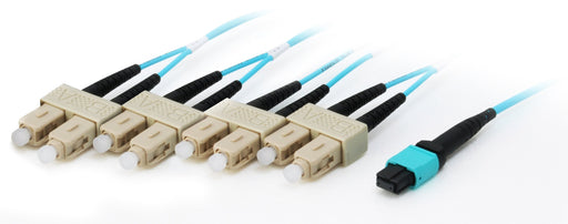 EAN 4015867192696 - Equip 25557407 Cable de fibra óptica e InfiniBand 7 m MTP 4x SC Cian imagen 1