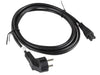 EAN 5901969409895 - Lanberg CA-C5CA-11CC-003-BK cable de transmisión Negro 3 m C5 acoplador CEE7/7 imagen 3