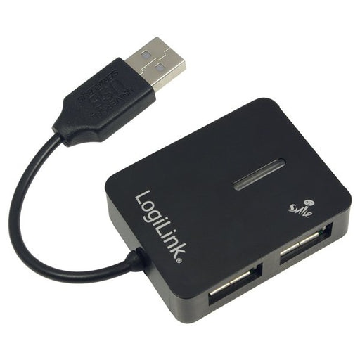 EAN 4052792007848 - LogiLink USB 2.0 4-Port Hub 480 Mbit/s Negro imagen 1