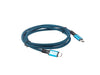 EAN 5901969436747 - Lanberg CA-CMCM-45CU-0012-BK cable USB USB4 Gen 2x2 0,12 m USB C Negro, Azul imagen 6