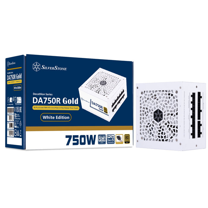 EAN 4710679816838 - Silverstone DA750R Gold unidad de fuente de alimentación 750 W 24-pin ATX ATX Blanco imagen 14