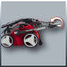EAN 4006825595642 - Einhell GE-SA 1640 escarificador de césped 1600 W 48 L Negro, Rojo imagen 3