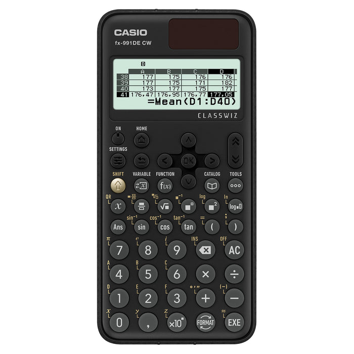 EAN 4549526615580 - Casio fx-991DE CW calculadora Bolsillo Calculadora científica Negro imagen 1