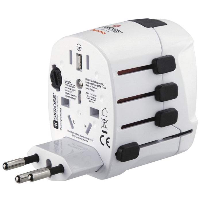 EAN 4047443491381 - Hama World Travel Pro adaptador de enchufe eléctrico Universal Blanco imagen 11