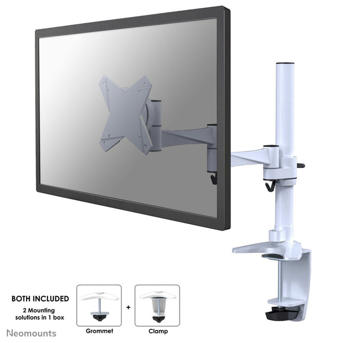 EAN 8717371444464 - Neomounts FPMA-D1330WHITE soporte para monitor 76,2 cm (30") Escritorio Blanco imagen 1
