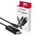 EAN 8595247905314 - Axagon RVC-DPC adaptador de cable de vídeo 1,8 m USB Tipo C DisplayPort Negro imagen 8