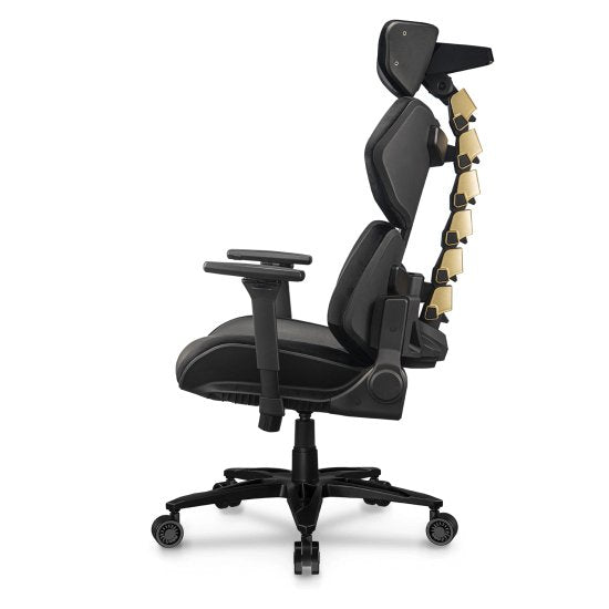 EAN 4710483778438 - COUGAR Gaming Terminator Elite Gold Silla para videojuegos de PC Asiento acolchado Negro, Oro imagen 7