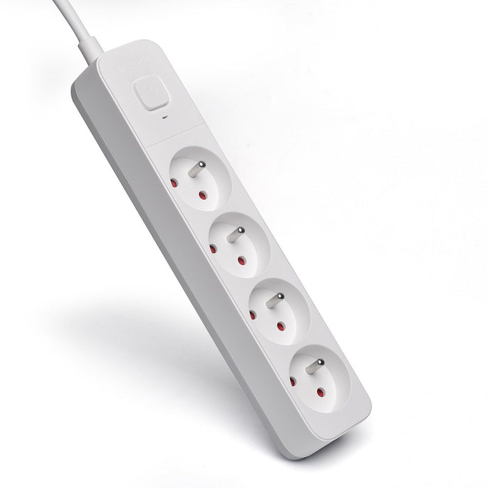 EAN 5901986047834 - Savio Power strip 4 sockets 3m white LZ-08 4 salidas AC Tipo E Blanco imagen 6