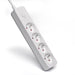 EAN 5901986047834 - Savio Power strip 4 sockets 3m white LZ-08 4 salidas AC Tipo E Blanco imagen 6