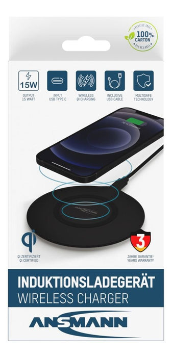 EAN 4013674184897 - Ansmann WiLine 15R Smartphone Negro USB Cargador inalámbrico Interior imagen 11