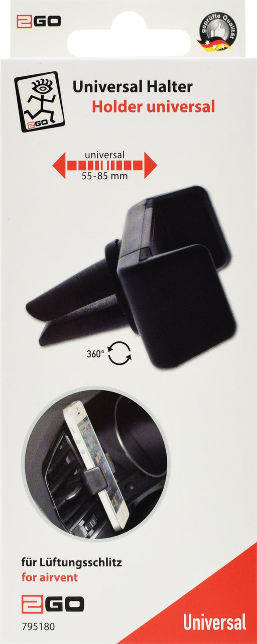 EAN 4010425951807 - 2GO 795180 soporte Soporte pasivo Teléfono móvil/smartphone, Navegante Negro imagen 2