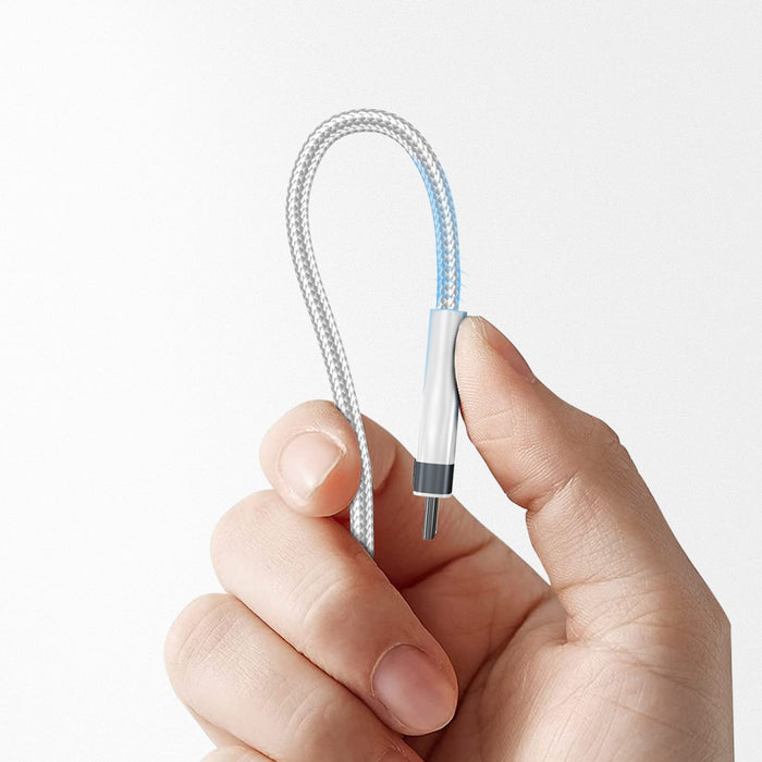 EAN 4252011910175 - 4smarts 541299 cable USB 0,25 m USB C USB C/Micro USB-A/Lightning Plata, Blanco imagen 5