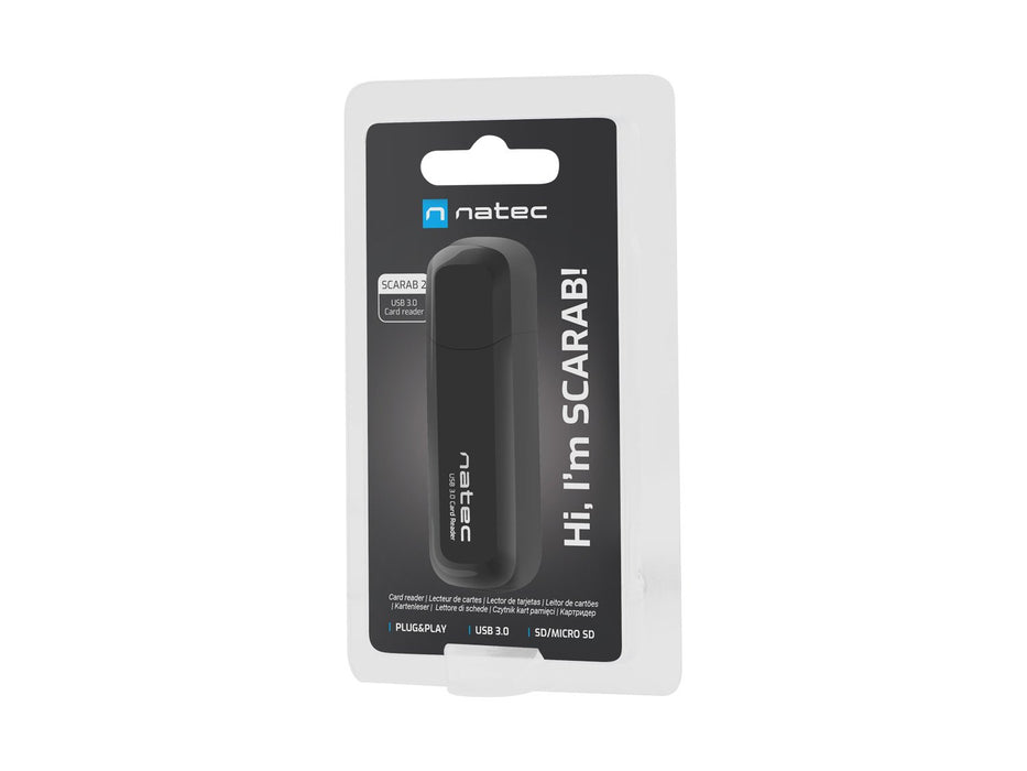 EAN 5901969432879 - NATEC Scarab 2 lector de tarjeta USB 3.2 Gen 1 (3.1 Gen 1) Type-A Negro imagen 2