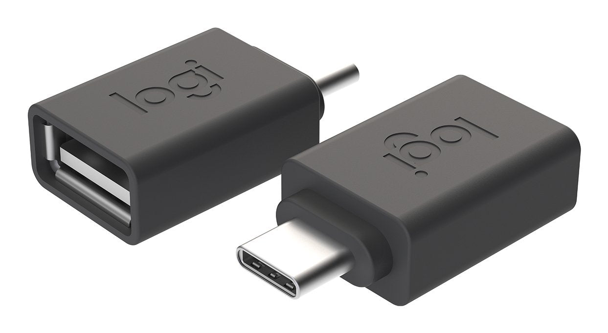 EAN 5099206097506 - Logitech 956-000005 cambiador de género para cable USB C USB A Grafito imagen 3