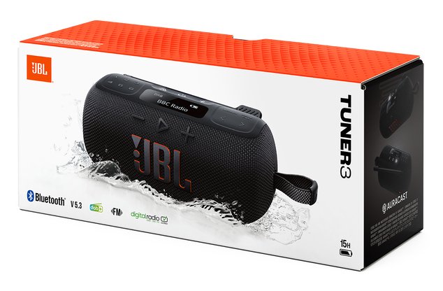 EAN 1200130024047 - JBL TUNER 3 Portátil Analógico y digital Negro imagen 7