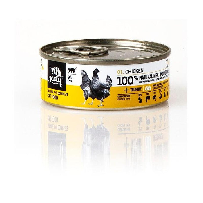 3coty Chicken - Comida Húmeda Para Gatos - 80g