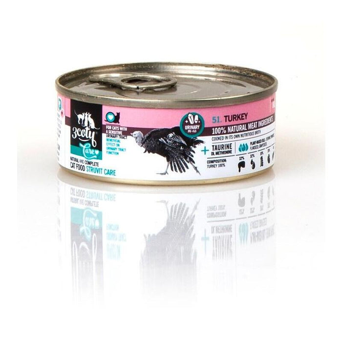 3coty Turkey Struvite Care For Cats With Sensitive Urinary Tract 80g
