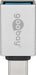 EAN 4040849566202 - Goobay 56620 cambiador de género para cable USB C USB A Plata imagen 2
