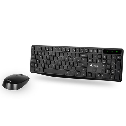 EAN 8435430617986 - NGS Allure Kit, QWERTY, IT teclado Ratón incluido Universal RF inalámbrico Italiano Negro imagen 2