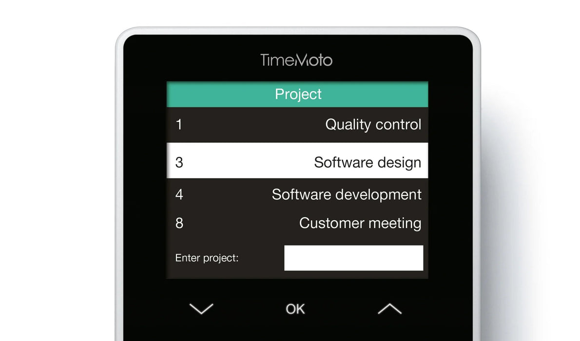 EAN 8717496336927 - Safescan TM-828 SC Negro Huella dactilar, Contraseña, Tarjeta de proximidad, Tarjeta inteligente CC TFT E imagen 9