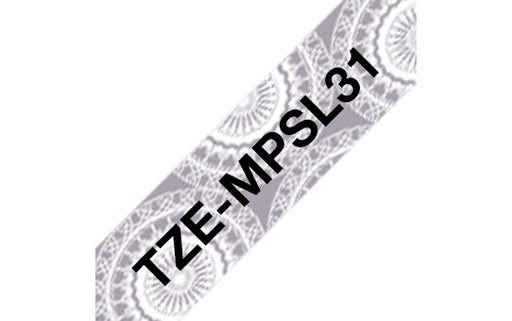 EAN 4977766770224 - Brother TZE-MPSL31 cinta para impresora de etiquetas Negro sobre plata imagen 1