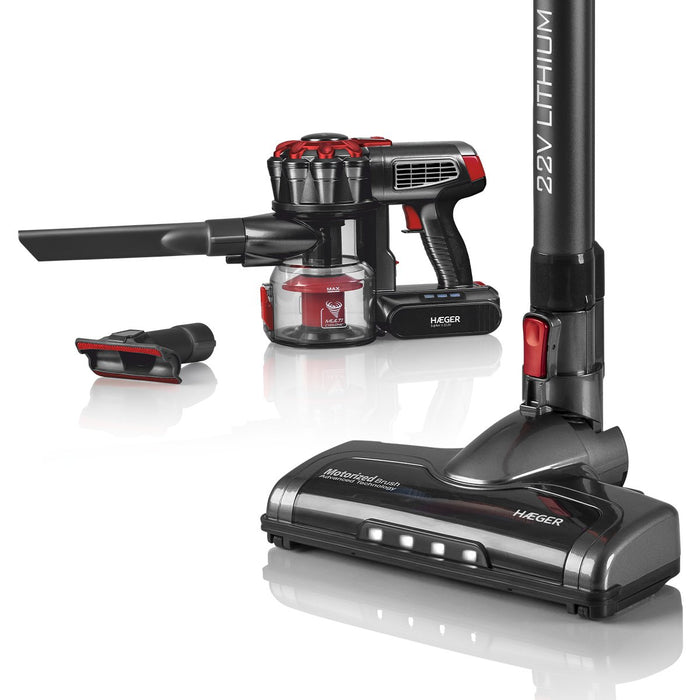 EAN 5608475040115 - Haeger Jupiter II aspiradora de mano Negro Sin bolsa imagen 4