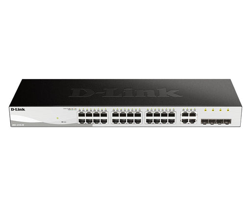 EAN 0790069372971 - D-Link DGS-1210-28 switch Gestionado L2 Gigabit Ethernet (10/100/1000) 1U Negro imagen 1