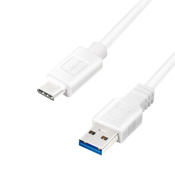 EAN 4052792055214 - LogiLink CU0172 cable USB USB 3.2 Gen 1 (3.1 Gen 1) 0,15 m USB A USB C Blanco imagen 1