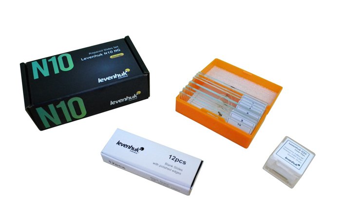 EAN 0611901511054 - Levenhuk N10 NG Vidrio Portaobjetos de microscopio imagen 6