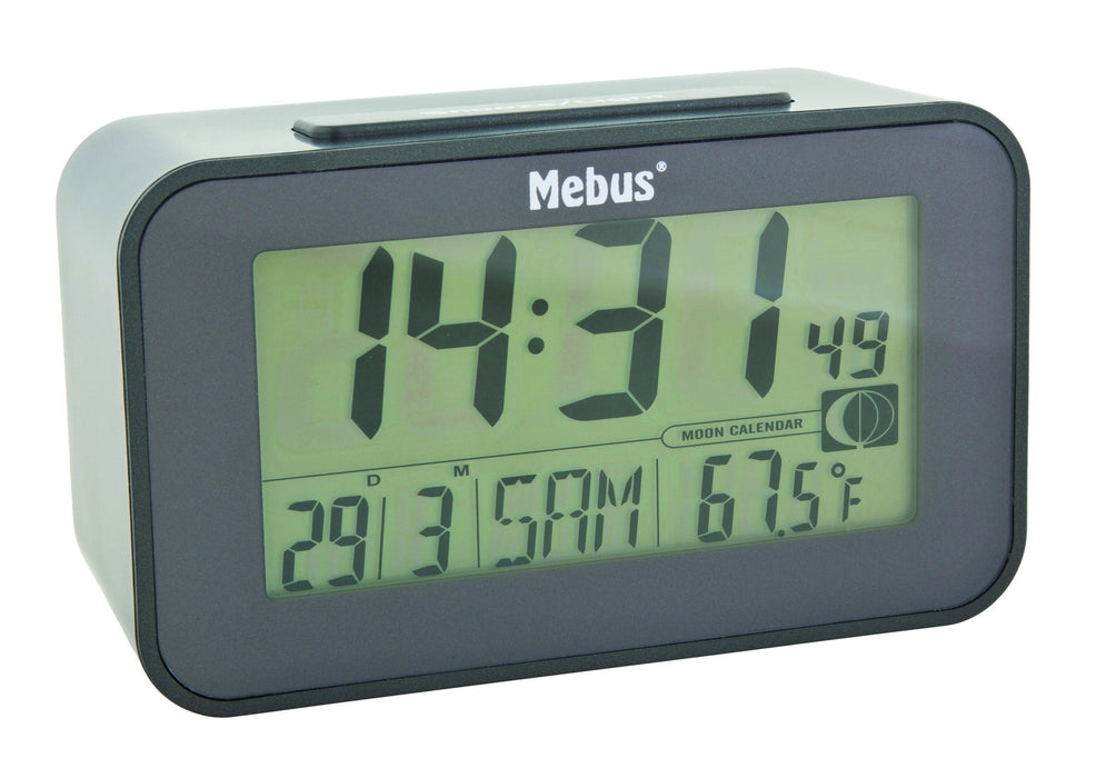 EAN 4007218514608 - Mebus 51460 despertador Reloj despertador digital Antracita imagen 1