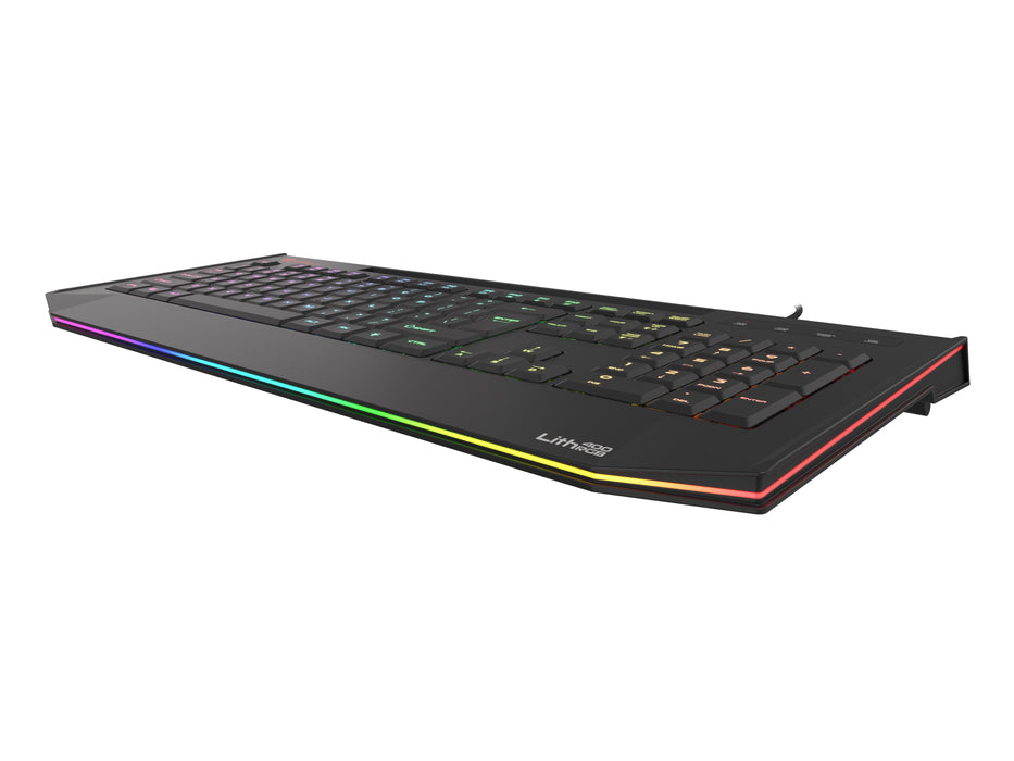 EAN 5901969417968 - GENESIS Lith 400 RGB teclado Juego USB QWERTY Internacional de EE.UU. Negro imagen 8