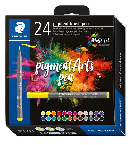EAN 4007817096963 - Staedtler Pigment Arts Brush Pen rotulador Multicolor 24 pieza(s) imagen 1