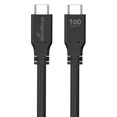 EAN 4260664876120 - MediaRange MRCS218 cable USB USB 3.2 Gen 1 (3.1 Gen 1) 3 m USB C Negro imagen 3
