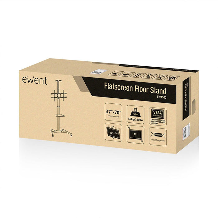 EAN 8054392618437 - Ewent EW1540 soporte para pantalla de señalización 177,8 cm (70") Negro imagen 5