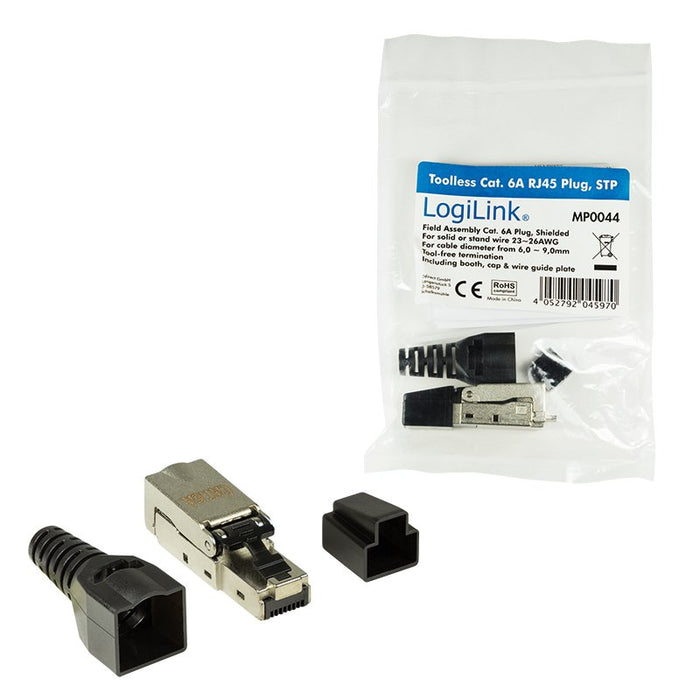 EAN 4052792045970 - LogiLink MP0044 conector RJ-45 Acero inoxidable imagen 3