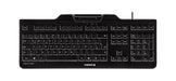 EAN 4025112084584 - CHERRY KC 1000 SC teclado USB QWERTZ Suizo Negro imagen 1