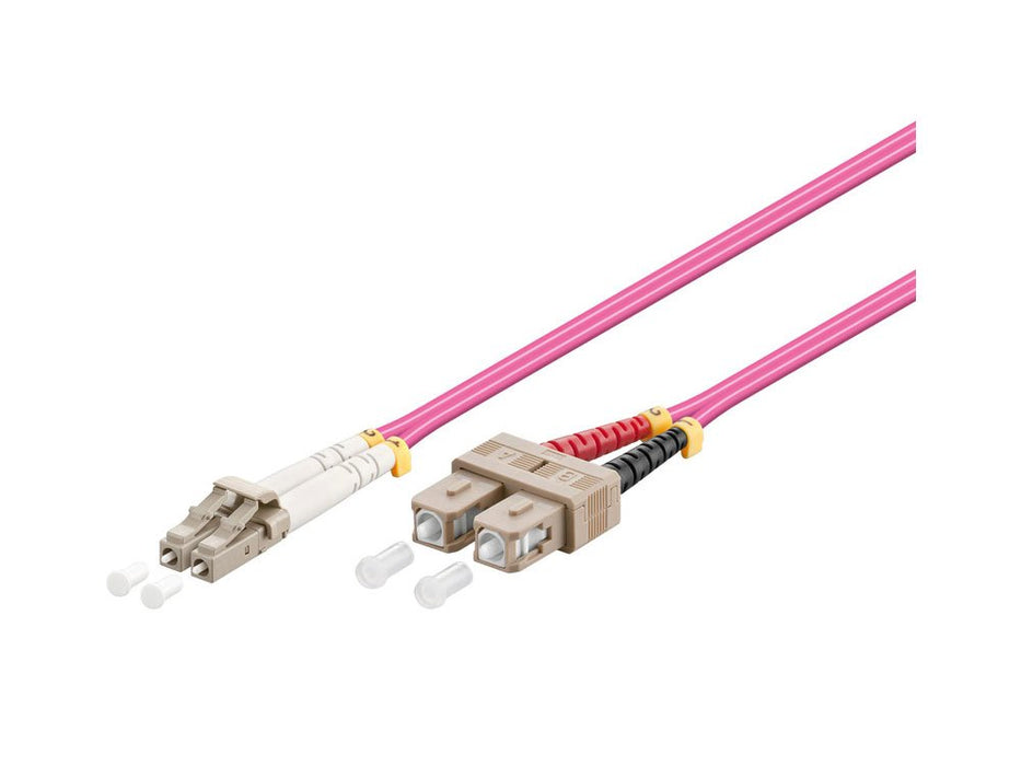 EAN 4014619540945 - Alcasa LC/SC, 10m Cable de fibra óptica e InfiniBand Violeta imagen 1