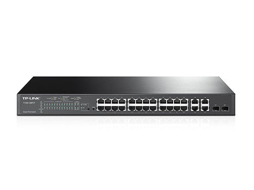 EAN 6935364092597 - TP-Link T1500-28PCT switch Gestionado L2 Fast Ethernet (10/100) Energía sobre Ethernet (PoE) 1U Negro imagen 1