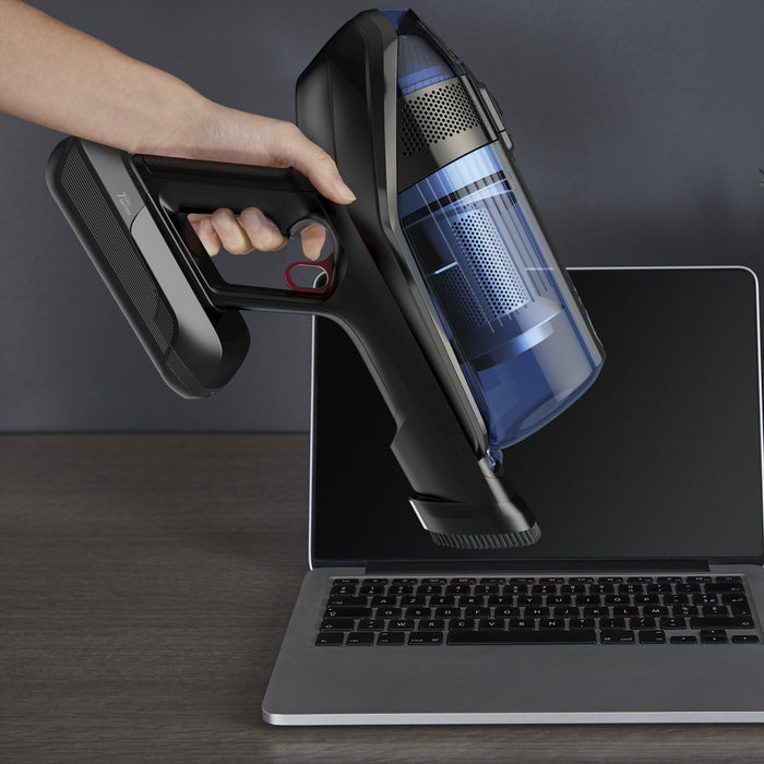 EAN 3221616048614 - Rowenta RH98C0 Aspiradora escoba 2 en 1 Batería Seca y húmeda Sin bolsa 0,9 L 320 W Azul, Gris imagen 7