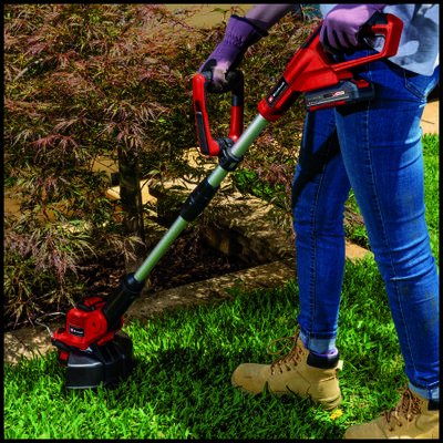EAN 4006825655193 - Einhell GE-CT 18/28 Li-Solo 28 cm Batería Negro, Rojo imagen 4